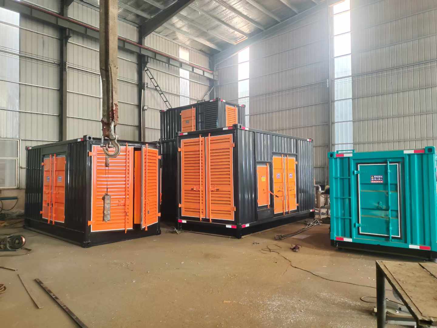 华亭500kw柴油发电机组可以带动多少功率设备？